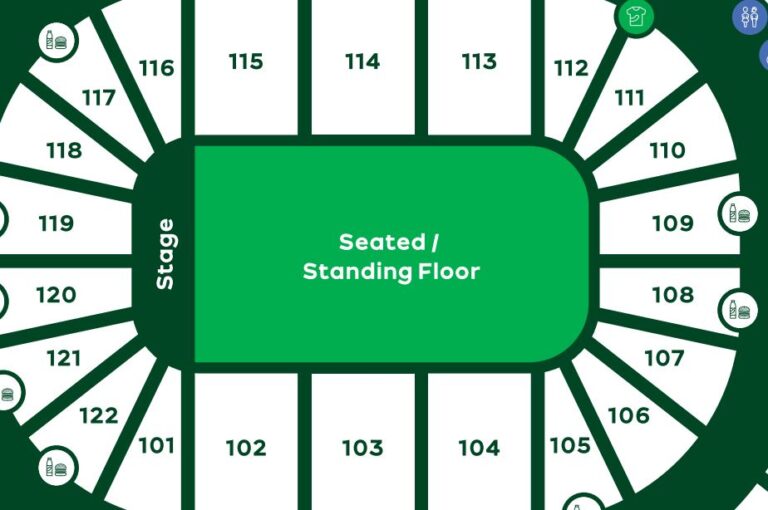 Ao Arena 3D Seating Plan