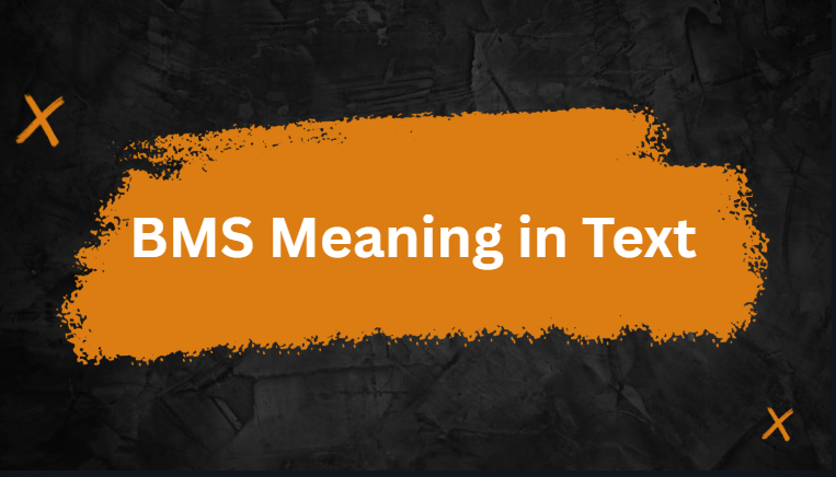 BMS Meaning in Text BMS Meaning in Text